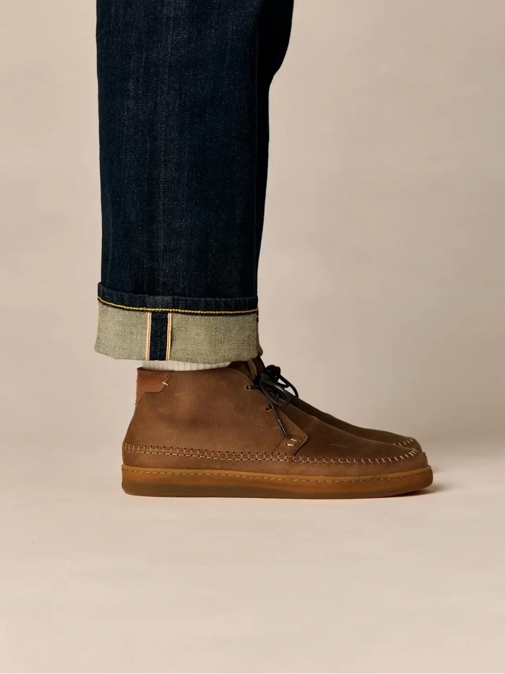 LUCA Terra Moc Chukka Sneaker Boot in Ravine (Brown)/Gum